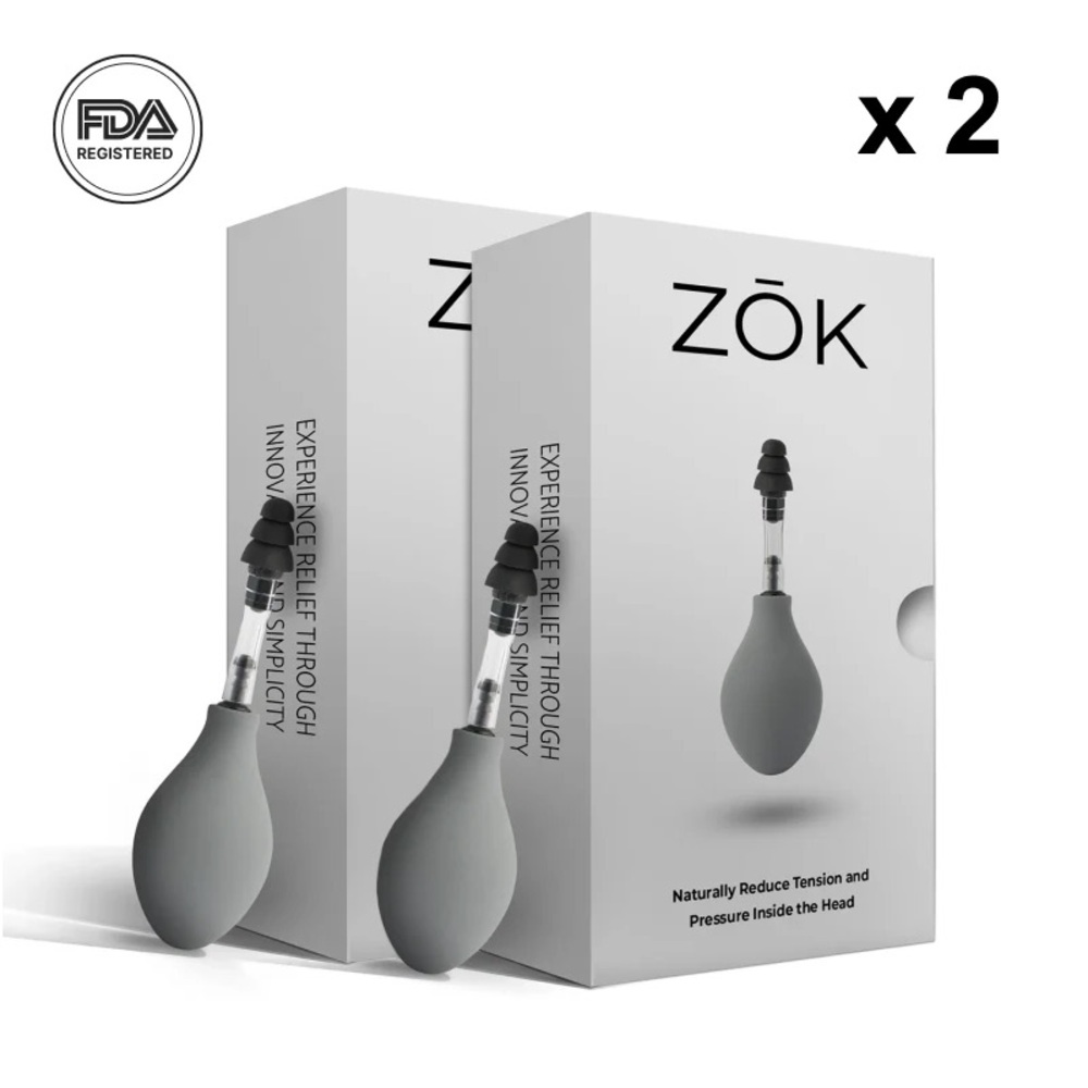 2 Zok-naturally reduce tension pressure, migraine relief and headaches (NIP)